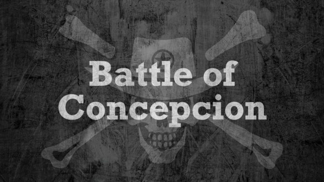 Jolly Outlaw logo with Battle of Concepcion.