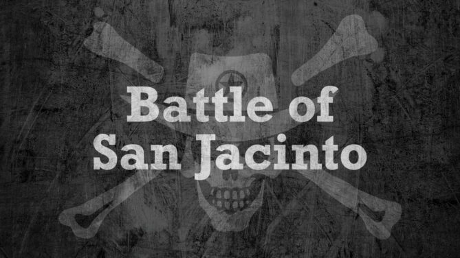 Jolly Outlaw logo with Battle of San Jacinto.