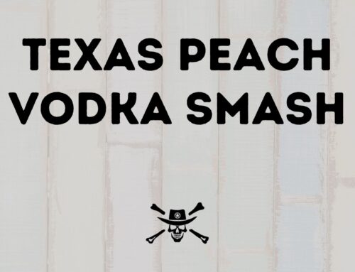 Texas Peach Vodka Smash: Refreshing Texas Vodka Cocktail