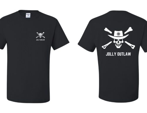 Jolly Outlaw Logo Tee – Celebrate Adventure and Freedom