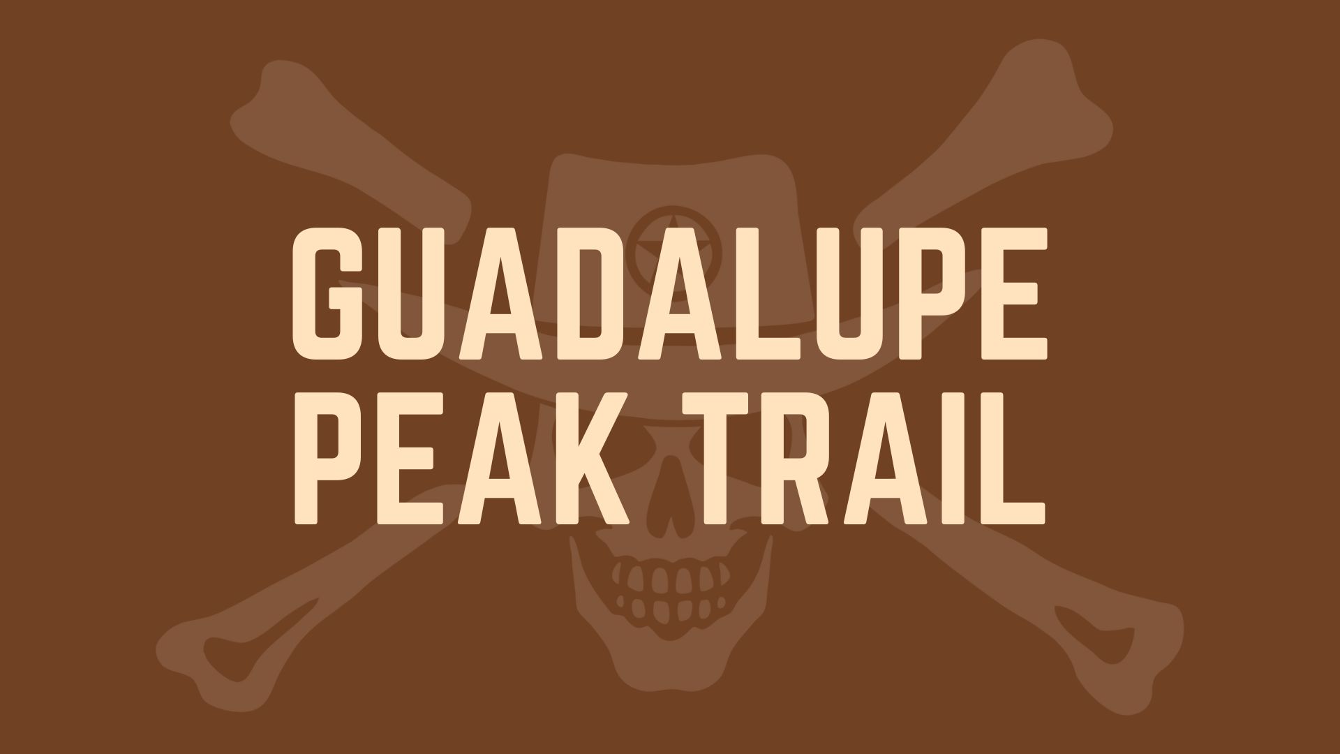 Jolly Outlaw Guadalupe Peak Trail 001