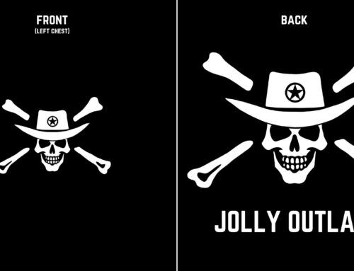 Jolly Outlaw Logo Tee – Live with Bold Purpose