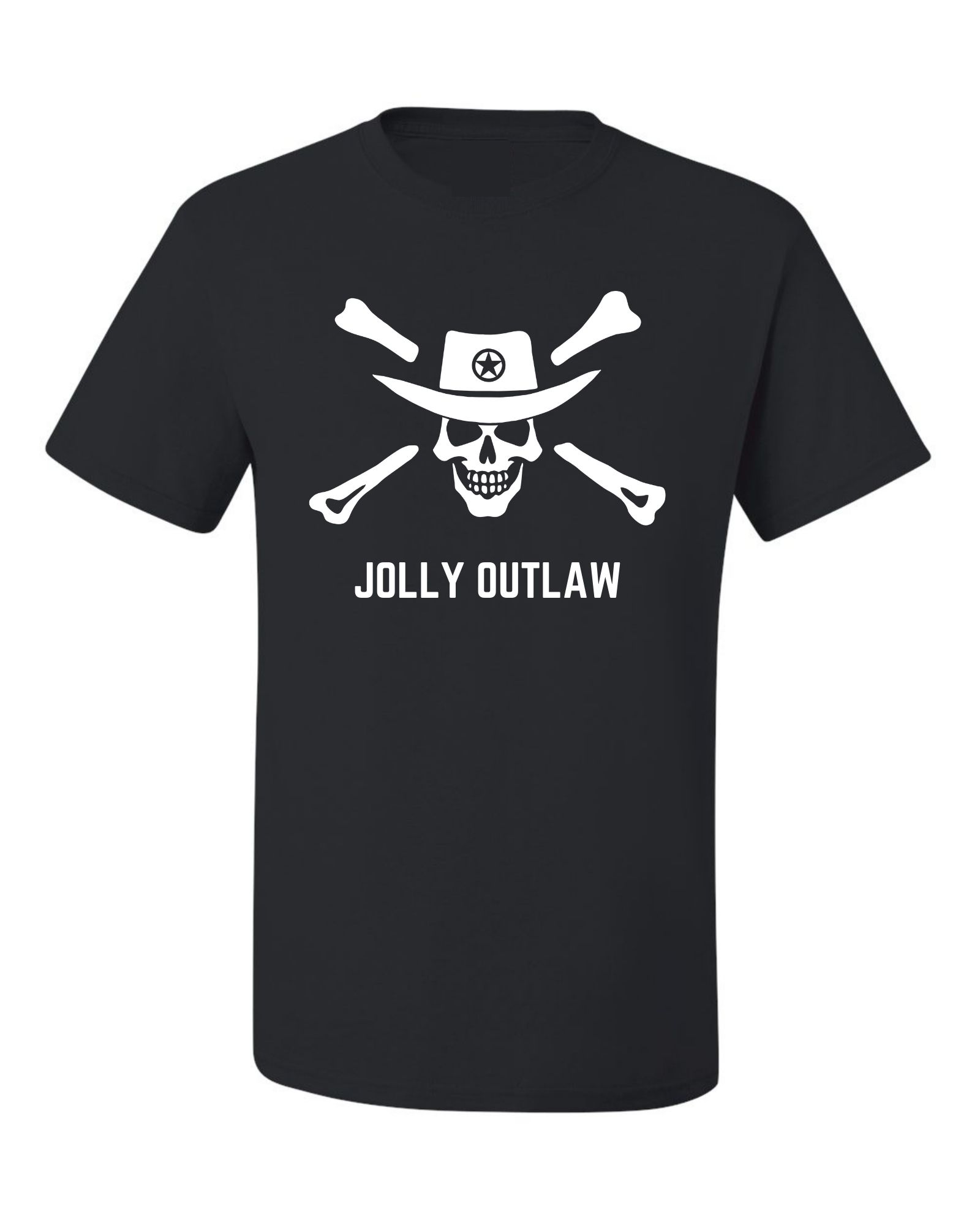 Jolly Outlaw Logo Tee II – Celebrate Adventure and Freedom